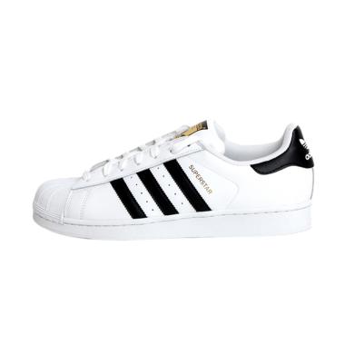 adidas Originals C77124 Superstar S ... a Pria - White Black Gold