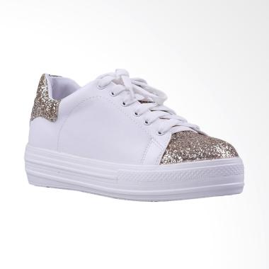 Clarette Cherish Sepatu Sneakers Wanita - Gold