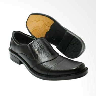 Handmade Sepatu Pantofel Pria - Black [HT 2016]