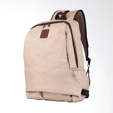 Catenzo Bag Tas Punggung Ransel Kasual Pria - Cream