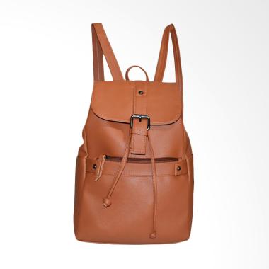 NYS 002 Tas Ransel Wanita - Coklat Tua