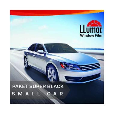 LLumar Window Film Super Black Kaca Film Mobil for Small Car - Full Body -