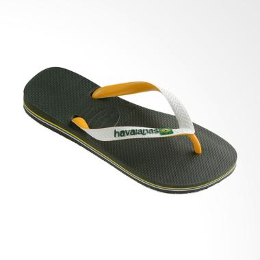 Havaianas Brasil Mix 4896 Sandal Flip Flop Unisex - Green Olive