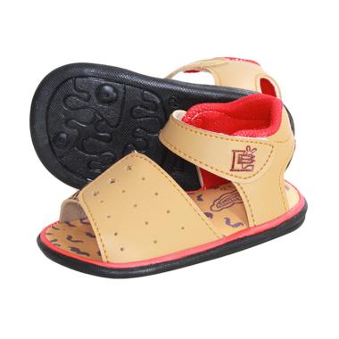 Lusty Bunny Baby Shoes Round Spots Sepatu Sandal Bayi - Coklat Cream