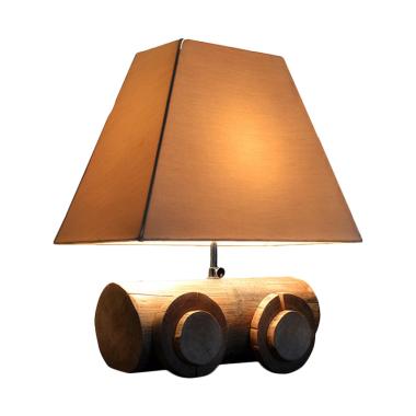Hermosa Home Decor Flinstoon Table Lamp Cream