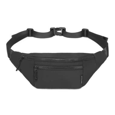 Navy Club Tas Pinggang Waist Bag EBF - Tas Pria Tas Wanita - Crossbody Bags Tas Outdoor black