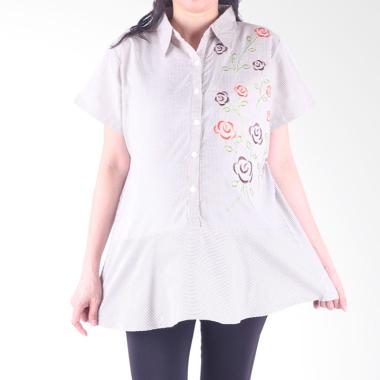 HMILL 1563 Baju Blus Hamil - Mocca