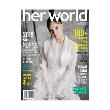 Her World Edisi Januari 2018 Majalah Fashion & Trend