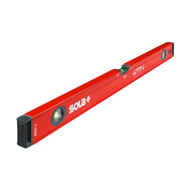 Sola Red 3 60 Aluminium Waterpass Perkakas Ukur - Merah