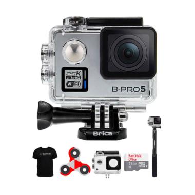 Brica B-PRO 5 Alpha Plus 2 AP2 Comb ... do Action Camera - Silver