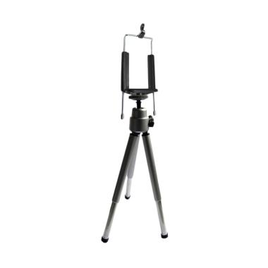 Selft Z02-B E Aluminium Mini Tripod ... w Hole High Long - Silver