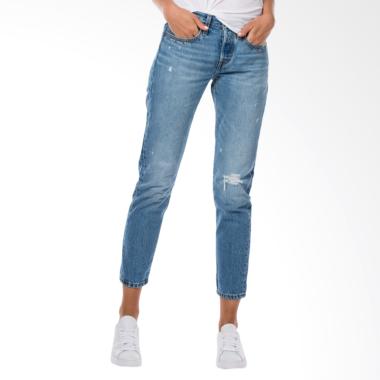Levi's 36197-0013 501 Customized & Tapered Celana Jeans Wanita - Shock