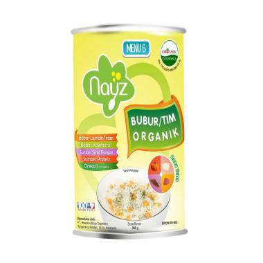nayz Menu 6 Bubur Beras Tim Bayi Organik Rasa Tuna