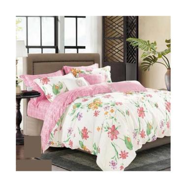 Melia Bedsheet J-3799 Katun Jepang Set Sprei - Floral Print