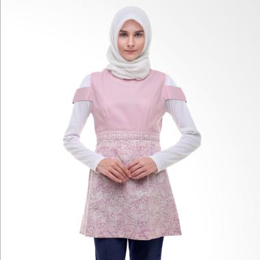 Arya Putri Batik Gowri ATM-014-PW Atasan Muslim Wanita - Pink
