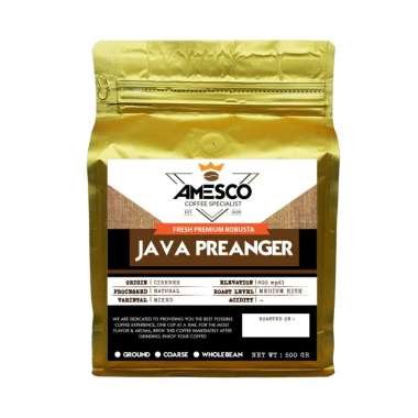 KOPI ROBUSTA JAVA PREANGER 500GR BIJI KOPI | Kopi Java Preanger BUBUK SEDANG