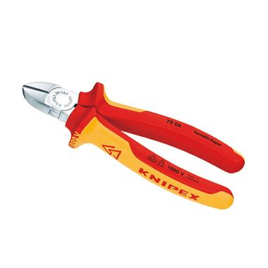 KNIPEX Diagonal Tang Potong [140 mm/ VDE Tested] Red/Yellow