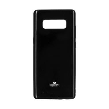 Mercury Pearl Jelly Casing for Samsung Galaxy Note 8 N950 - Hitam