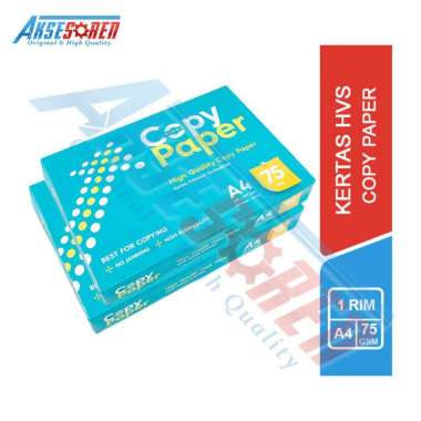 Kertas HVS A4 70 g Copy Paper [1 Rim/500 Lembar] Untuk Print dan Fotocopy 01 PUTIH