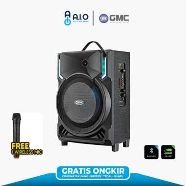 GMC 897H Speaker Portable Hitam