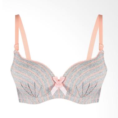 You've B1153 Line Sport Bra Pakaian Dalam Wanita - Peach