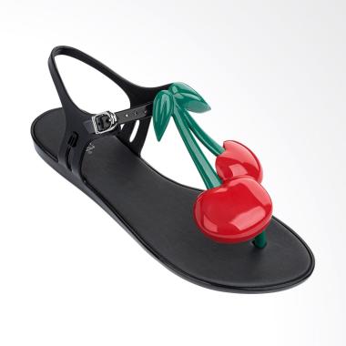 Melissa Solar IV Ad 32301 Sandal Wanita - Black Green