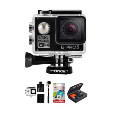 Brica B-PRO 5 Alpha Edition AE1 4K ... rrisom Action Cam - Hitam
