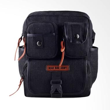 Gear Bag Coast Guard Army Tas Selempang Pria - Black