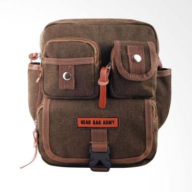Gear Bag Coast Guard Army Tas Selempang Pria - Khaki
