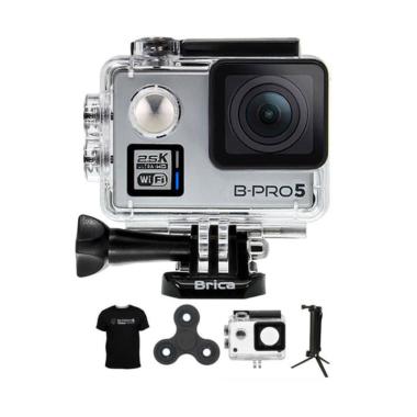 Brica B-PRO 5 Alpha Plus 2 Spin Pak ... lver + Free 3 Way Monopod