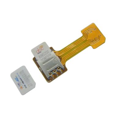 Berkah Jaya Hybrid Dual SIM Extension [Dual Sim Card + Micro SD Converter] -