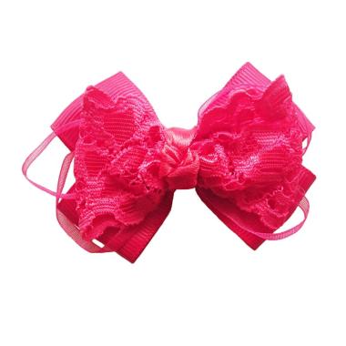 Kids Fashion Pita Renda Jepit Rambut Anak - Red