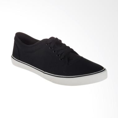 Airwalk Kaleb Sepatu Pria - Black [AIWS18CV0138]