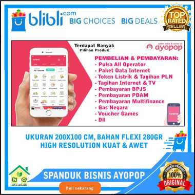 Nasya Gaulcomp Spanduk Banner Poster Plang Promosi Background Konter Pembayaran Pulsa dan Paket Data