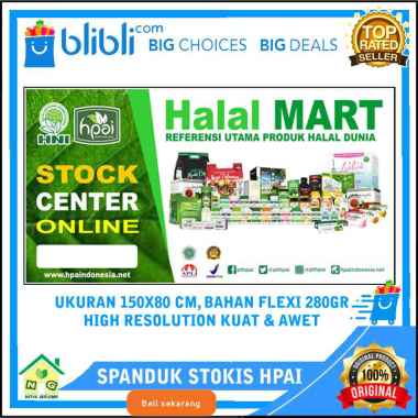 Nasya Gaulcomp Spanduk Banner Promosi Background Bisnis Halal Mart Hni Hpai Spanduk Stokis Stock Her