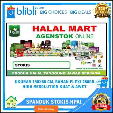 Nasya Gaulcomp Spanduk Banner Promosi Background Bisnis Halal Mart Hni Hpai Spanduk Stokis Stock Her