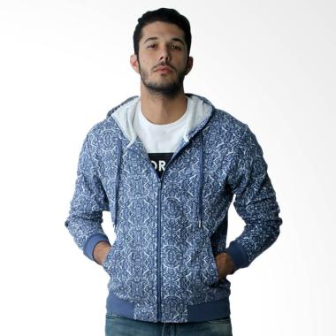 Manzone Medline Hoodie Jacket Pria - Navy