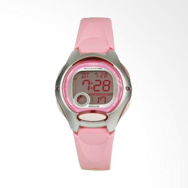 CASIO LW-200-4BVDF Digital Multifunction Jam Tangan Wanita - Pink