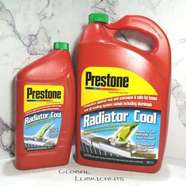 Prestone Radiator Coolant 4 Liter Free 1 Liter (Hijau/ Cairan Radiator)