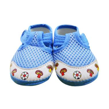 Wonderland Jamur Jaring Prewalker Baby Shoes - Biru