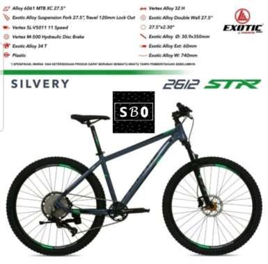 Exotic 2612 STR Sepeda MTB [27.5 Inchi/11 Speed]