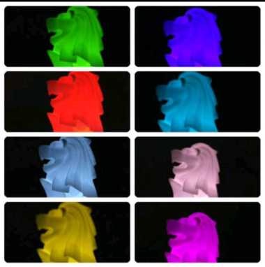 Lampu tidur kepala singa Lampu Hias Kepala singa Lampu LED kepala singa