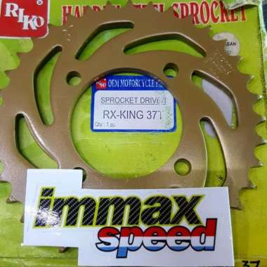 Sprocket Yamaha jupe rx king mx z mata 428 33 35 36 37 38 39 43 33T 35T 36T 37T 38T 39T 43T Gir Gear