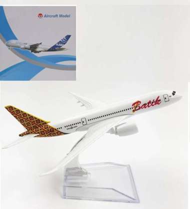 Diecast Pesawat terbang Batik Air Boeing 787 B787 Aircraft