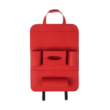 Homestuff Car Seat Organizer Tas Mobil Multifungsi - Red