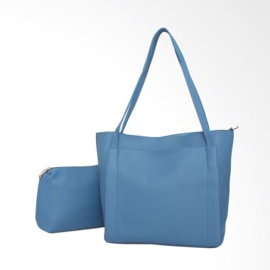 Lorica by Elizabeth Desiree Tote Bag Wanita - Biru