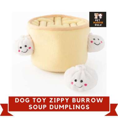 dog dumpling toy
