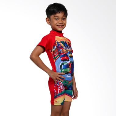 Ben's Collection Tayo Baju Renang Anak - Red