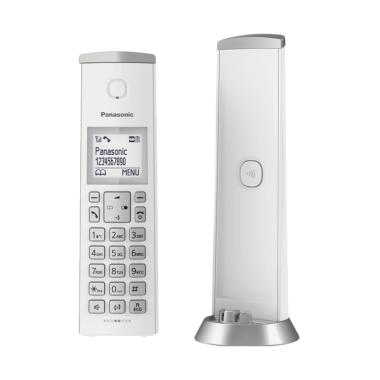Panasonic KX-TGK210 Cordless Phone - White White