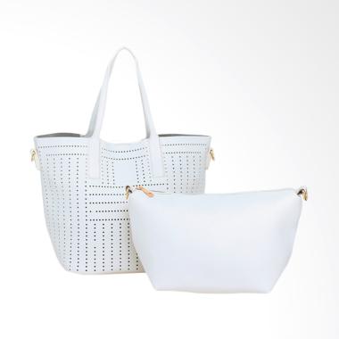 Lorica by Elizabeth Gardenia Hand Bag - Putih